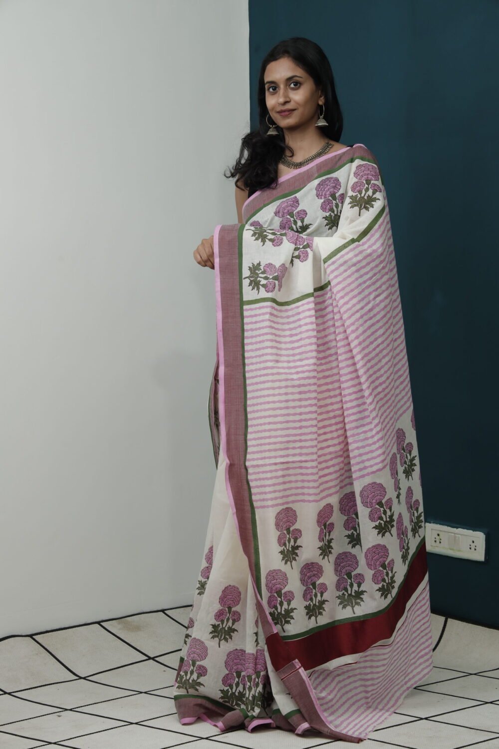 Pallu that follows you elegantly