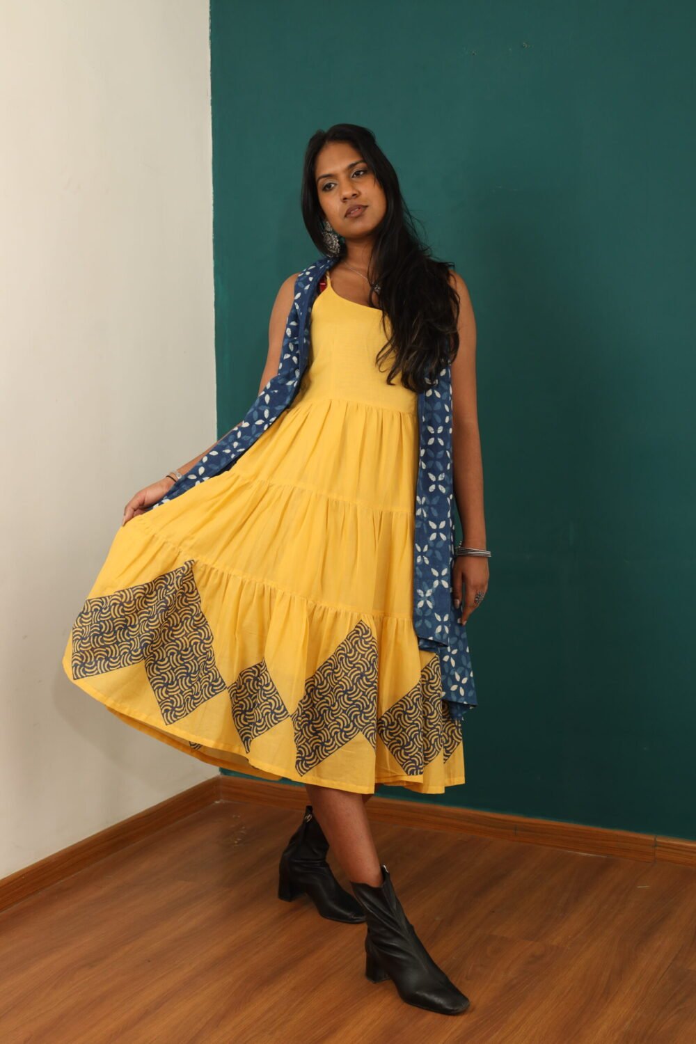 Discover the Elegance of Our Layered Flare Dress