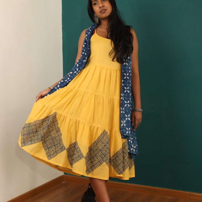 Discover the Elegance of Our Layered Flare Dress